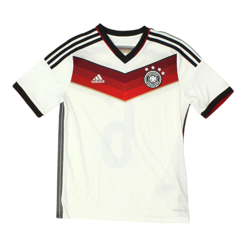 Germany National Team 13/14 Boys White Adidas Home Shirt | Kids Football Jersey Vintage Messina Hembry and Second-Hand Messina Hembry from Messina Hembry 