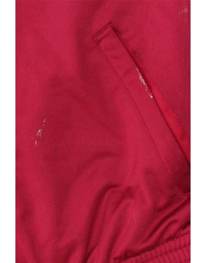 Lotto Mens Tracksuit Top Jacket Large Pink Colourblock