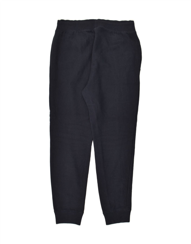 CHAMPION Mens Tracksuit Trousers Joggers Medium Navy Blue Cotton | Vintage Champion | Thrift | Second-Hand Champion | Used Clothing | Messina Hembry 