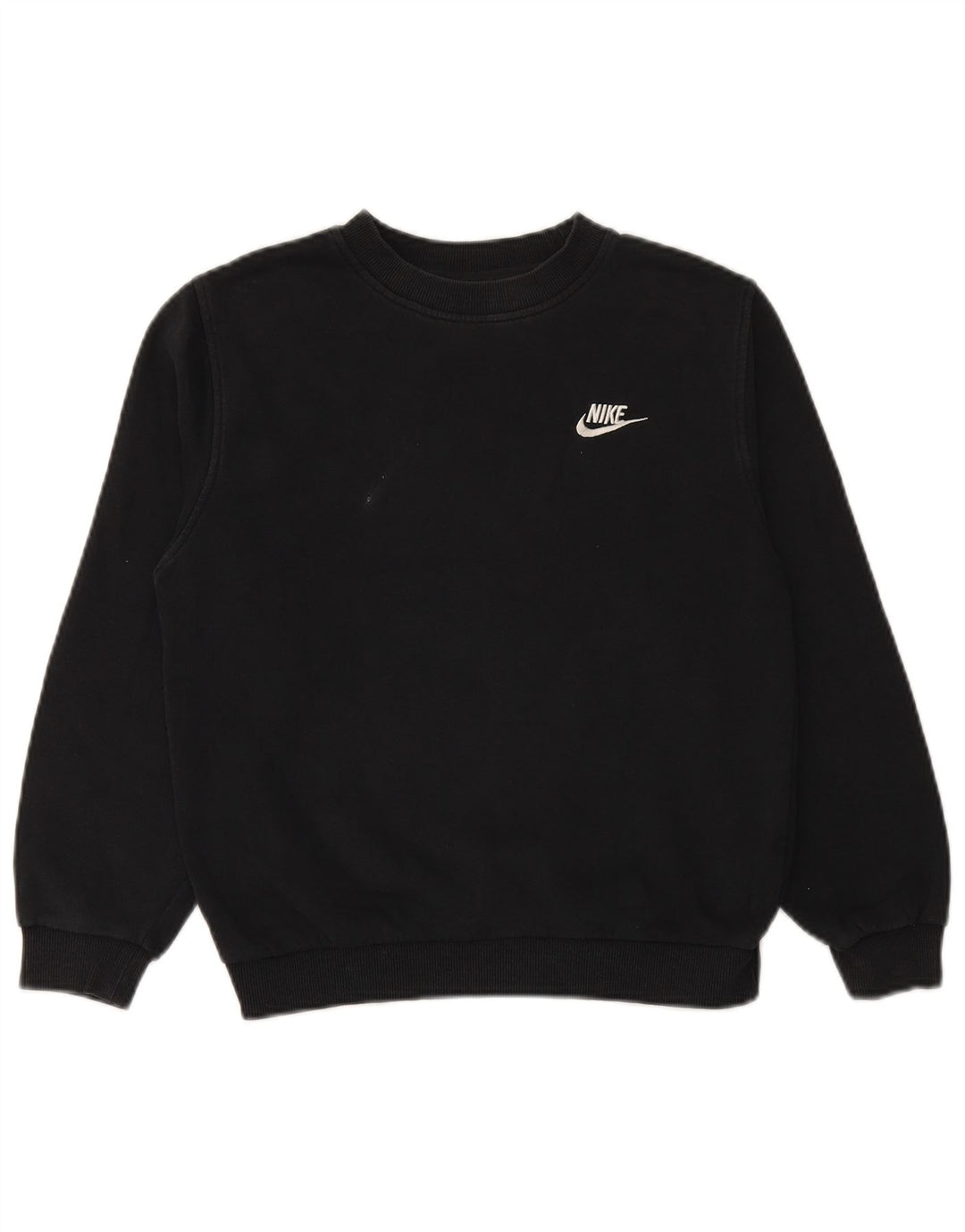 NIKE Boys Sweatshirt Jumper 12-13 Years Large Black