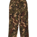 3 TORRI Mens Straight Cargo Trousers W32 L30 Khaki Camouflage Polyester Vintage 3 Torri and Second-Hand 3 Torri from Messina Hembry 