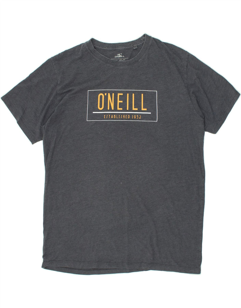 O'NEILL Mens Graphic T-Shirt Top XL Grey Cotton | Vintage O'Neill | Thrift | Second-Hand O'Neill | Used Clothing | Messina Hembry 