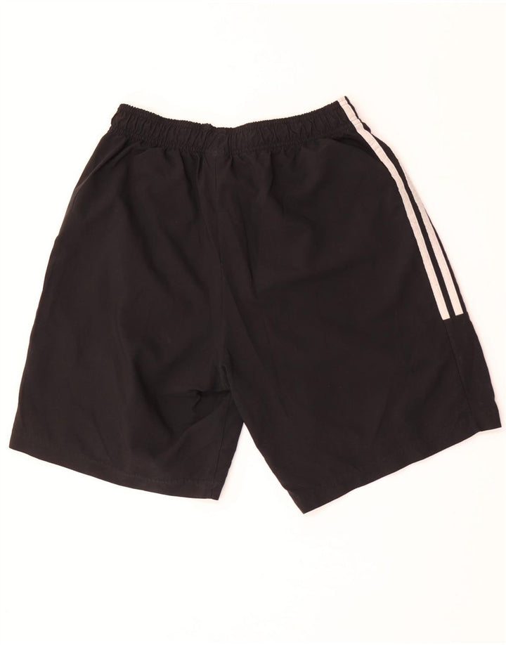 Adidas Mens Sport Shorts UK 12 Medium  Black Polyester