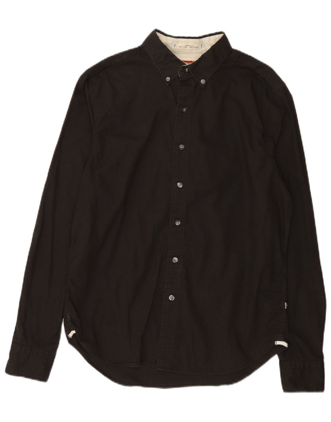 Levi's Mens Shirt Small Black Cotton