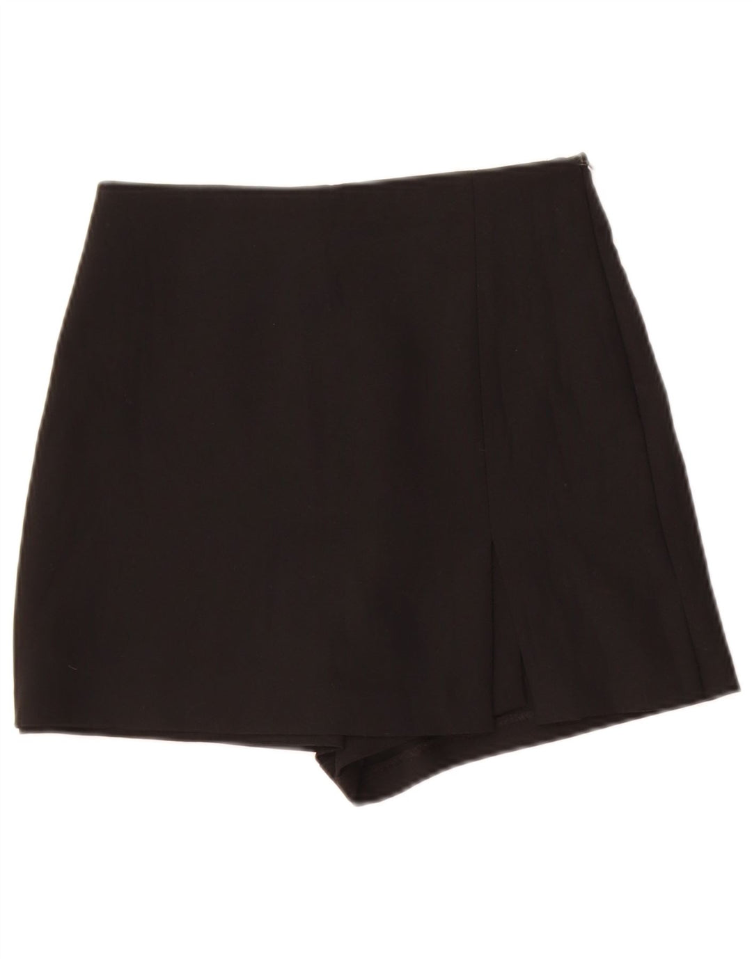 Zara Womens Skort UK 8 Small  Black Polyester