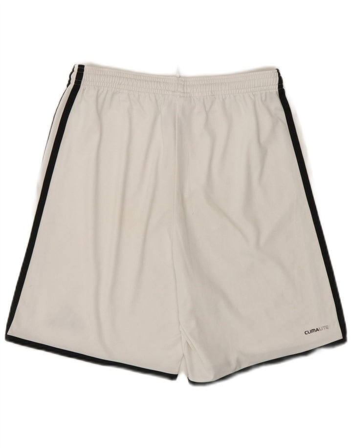 Adidas Mens Climalite Sport Shorts XS  White