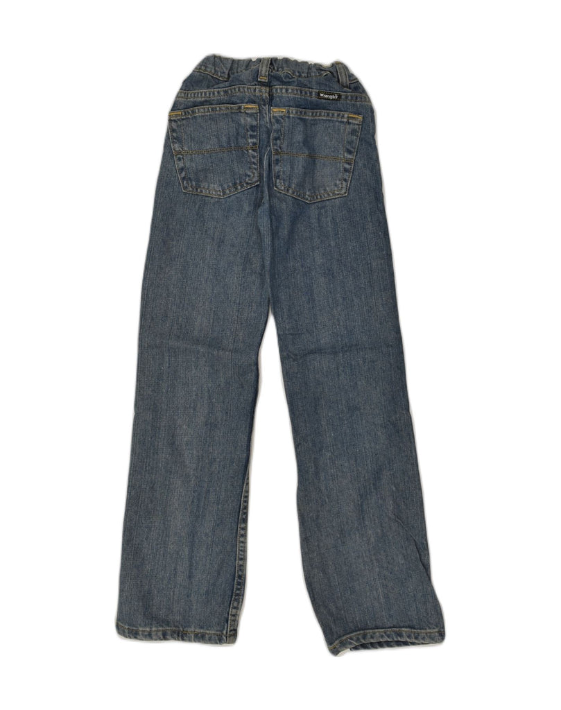 WRANGLER Boys Straight Jeans 9-10 Years W24 L25  Blue Cotton | Vintage Wrangler | Thrift | Second-Hand Wrangler | Used Clothing | Messina Hembry 