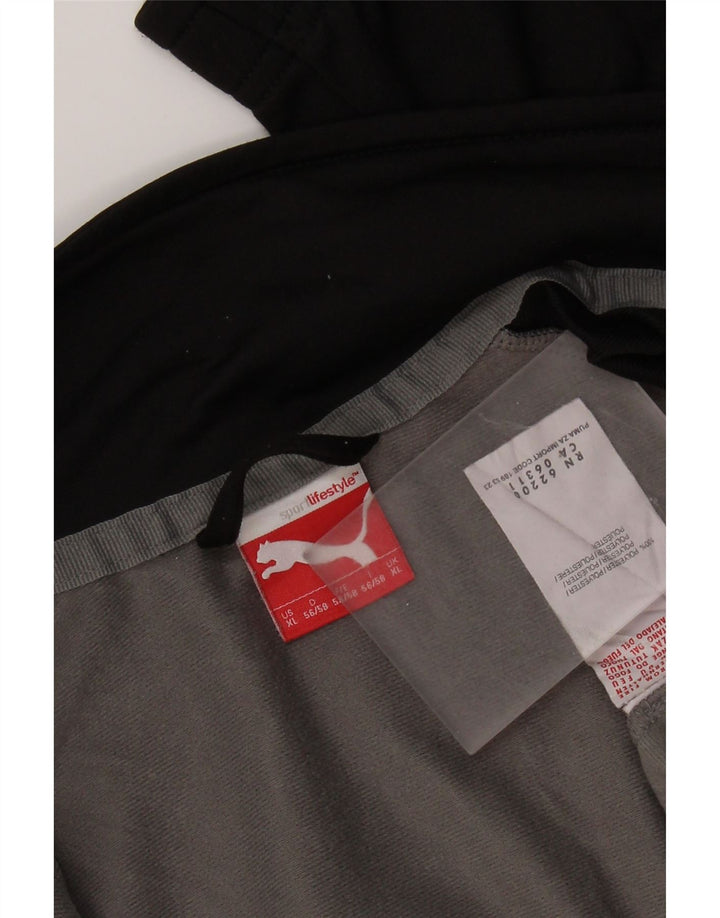PUMA Mens Tracksuit Top Jacket XL Grey Colourblock Polyester