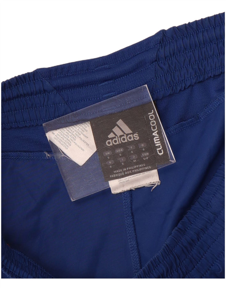 Adidas Mens Climacool Sport Shorts Small  Blue Polyester