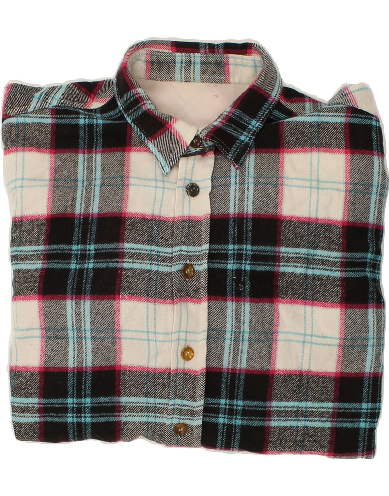 VINTAGE Mens Flannel Shirt XL Multicoloured Check | Vintage Vintage | Thrift | Second-Hand Vintage | Used Clothing | Messina Hembry 