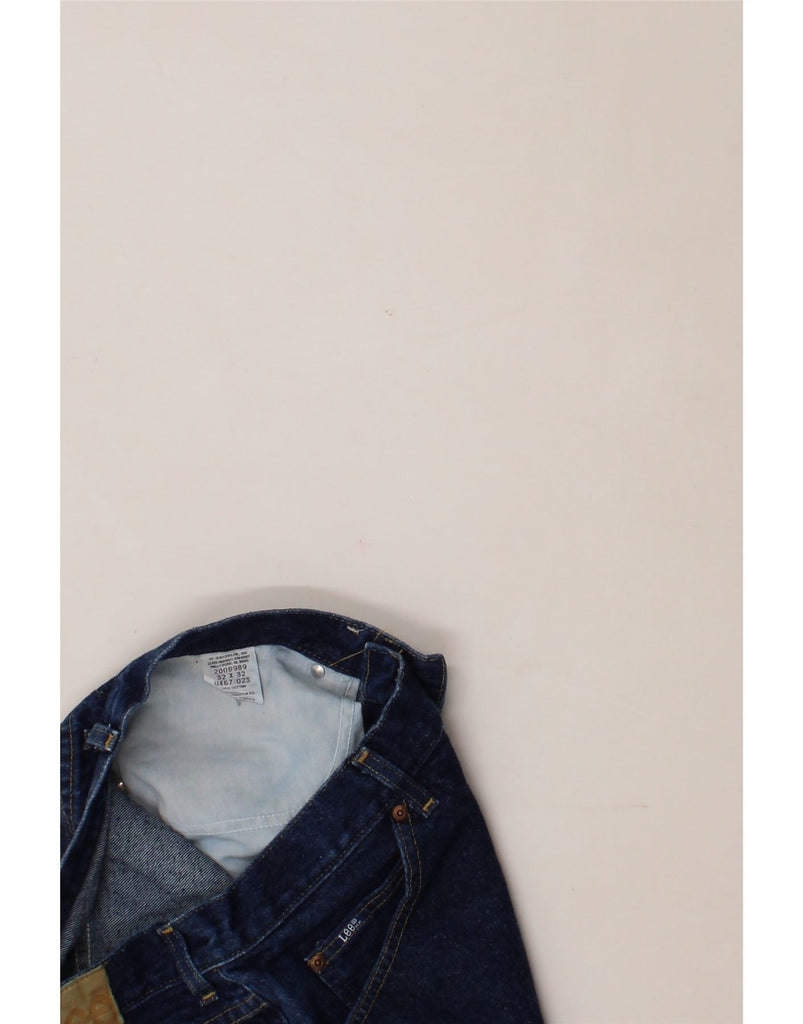 LEE Mens Denim Shorts W32 Medium Blue Cotton Vintage Lee and Second-Hand Lee from Messina Hembry 