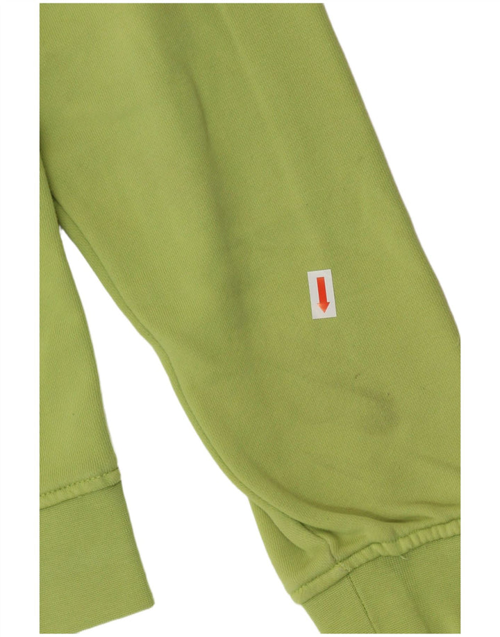 ARENA Mens Graphic Sweatshirt Jumper Medium Green Cotton