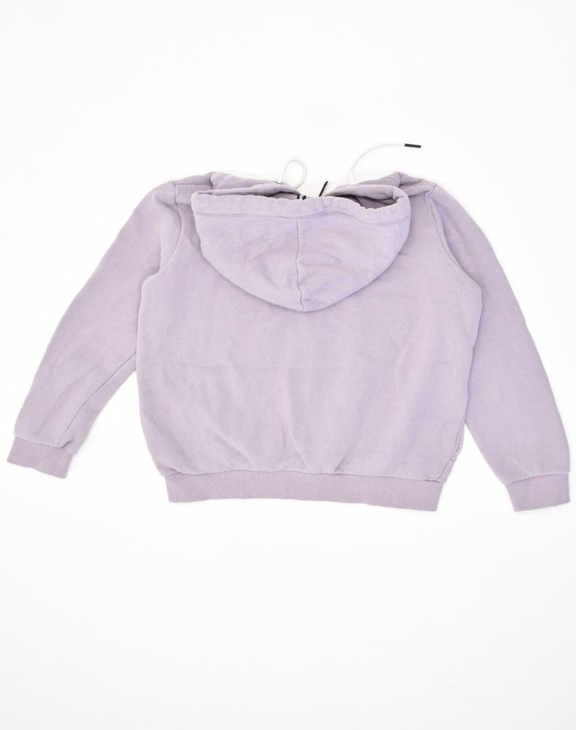 SUPERDRY Womens Zip Hoodie Sweater UK 10 Small  Purple Cotton | Vintage Superdry | Thrift | Second-Hand Superdry | Used Clothing | Messina Hembry 