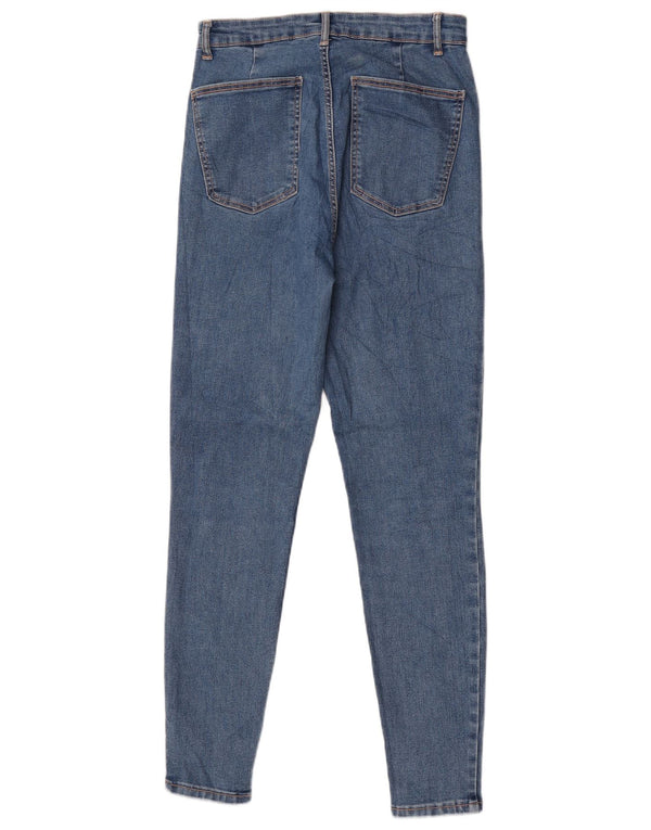 Zara Womens High Rise Skinny Jeans EU 40 Medium W30 L29 Blue
