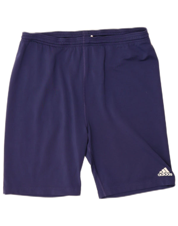 Adidas Mens Sport Shorts 2XL Navy Blue Polyester