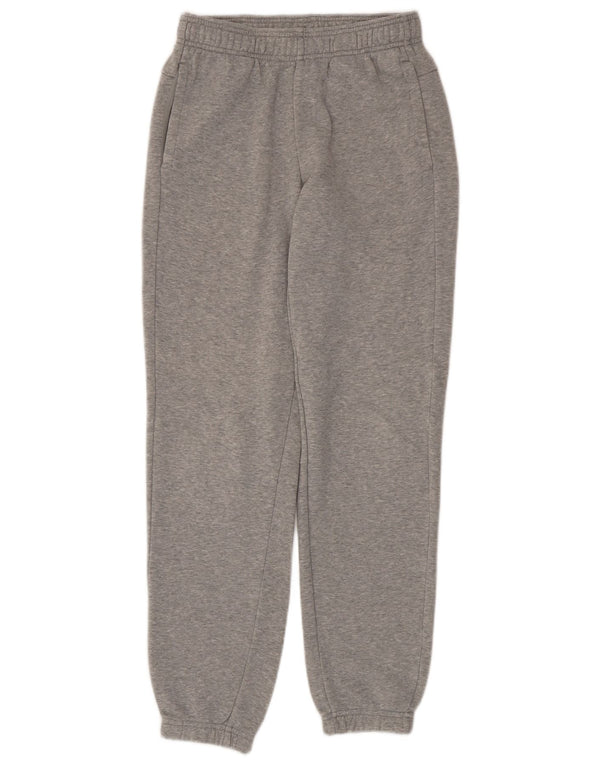 Adidas Girls Graphic Tracksuit Trousers Joggers 13-14 Years Grey Flecked