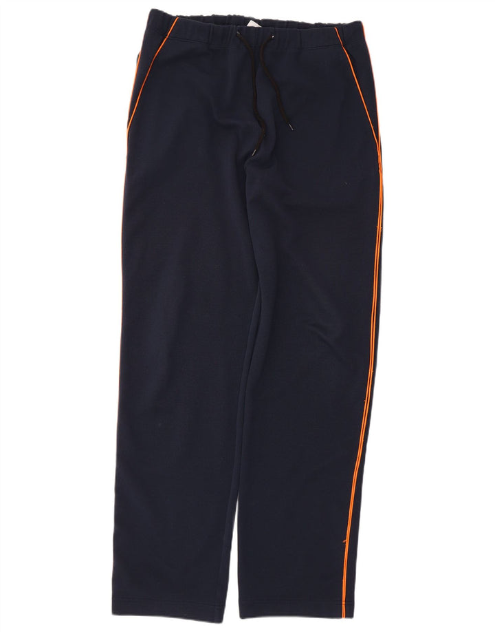 Kappa Mens Tracksuit Trousers Medium Navy Blue Polyester