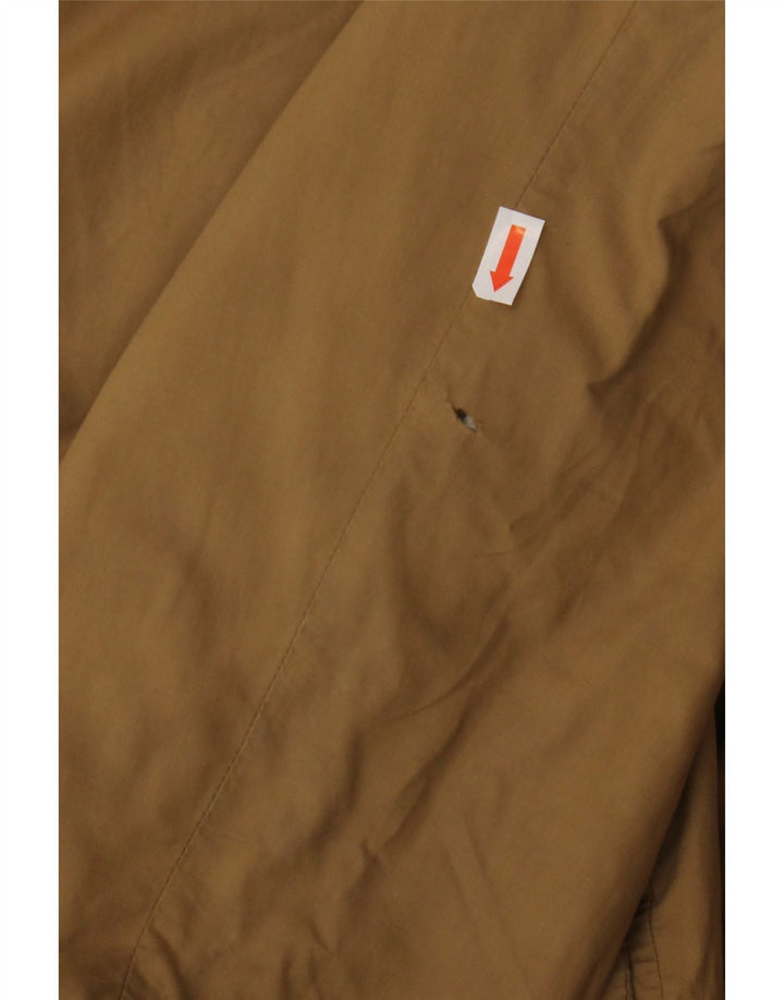 Vintage Mens Military Jacket IT 50 Large Brown