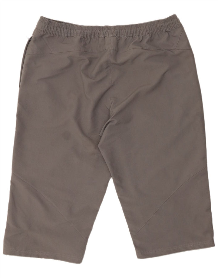 ADIDAS Mens Bermuda Sport Shorts XL  Grey Polyester