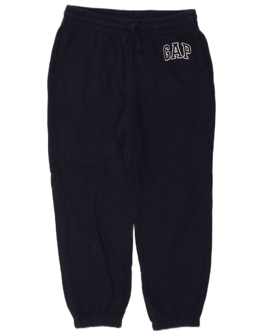 Gap Mens Crop Tracksuit Trousers Joggers Medium Navy Blue Cotton