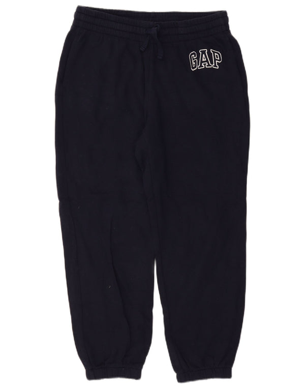 Gap Mens Crop Tracksuit Trousers Joggers Medium Navy Blue Cotton