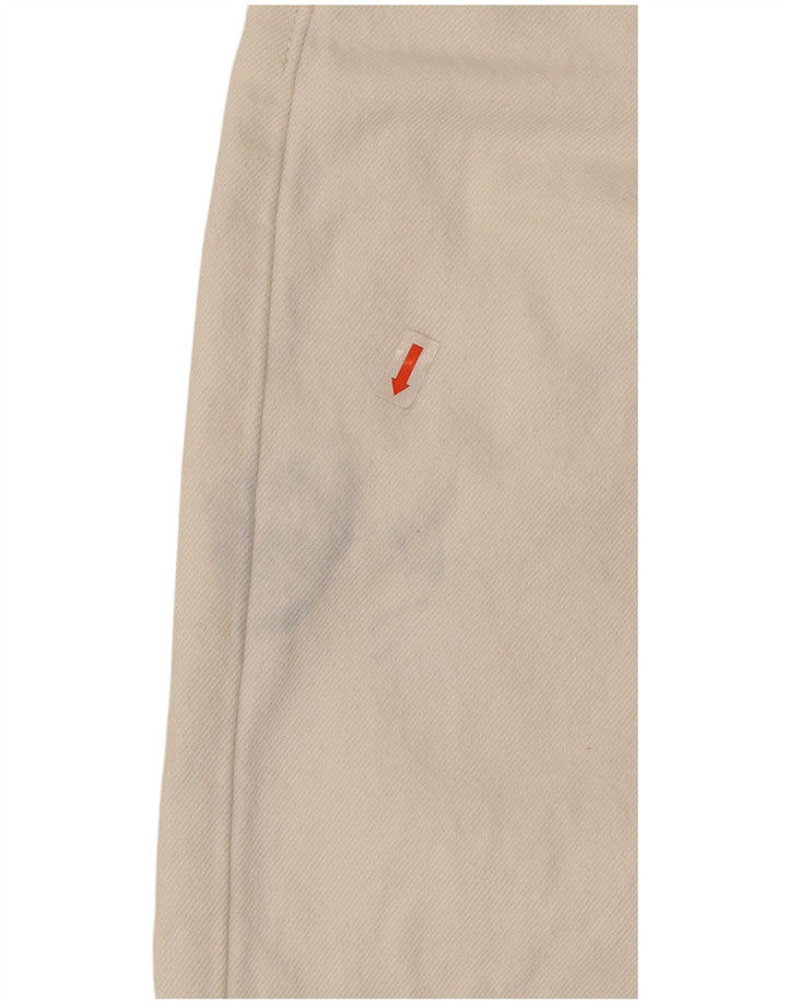 Levi's Womens Tapered Jeans W28 L26 White Cotton