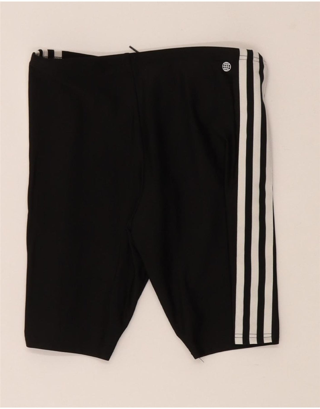 ADIDAS Girls Aeroready Sport Shorts 13-14 Years Black Polyamide