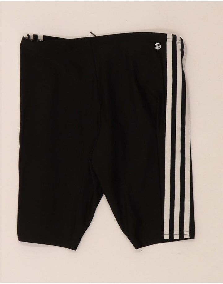 ADIDAS Girls Aeroready Sport Shorts 13-14 Years Black Polyamide
