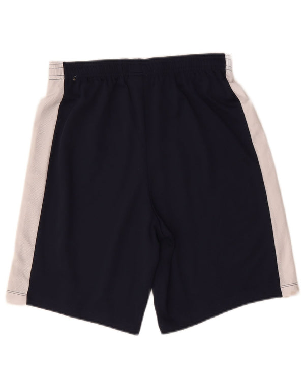 Nike Boys Dri Fit Sport Shorts 13-14 Years XL Navy Blue Colourblock Sports