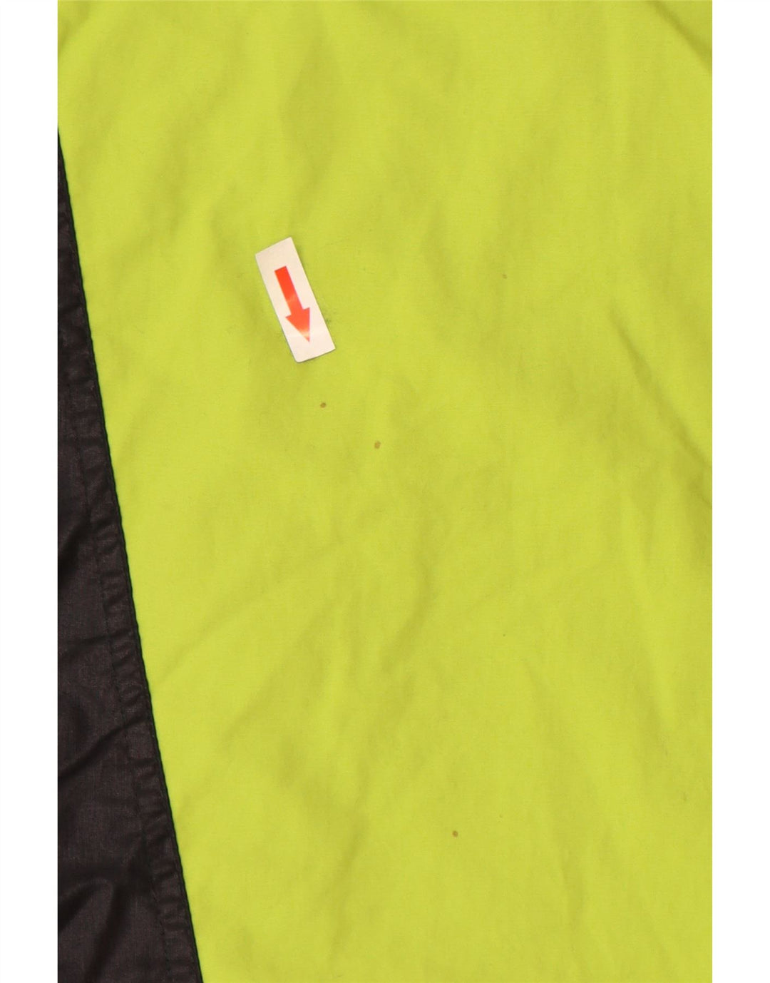 Maser M Womens Graphic Windbreaker Jacket UK 16 Large Black Colourblock