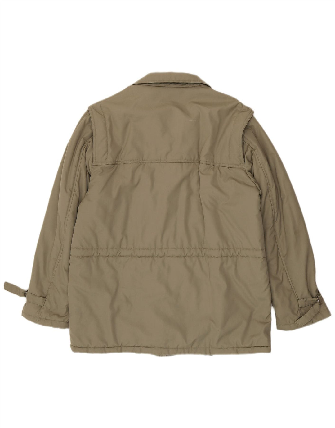 Canda Mens Padded Jacket IT 54 2XL Khaki Polyester