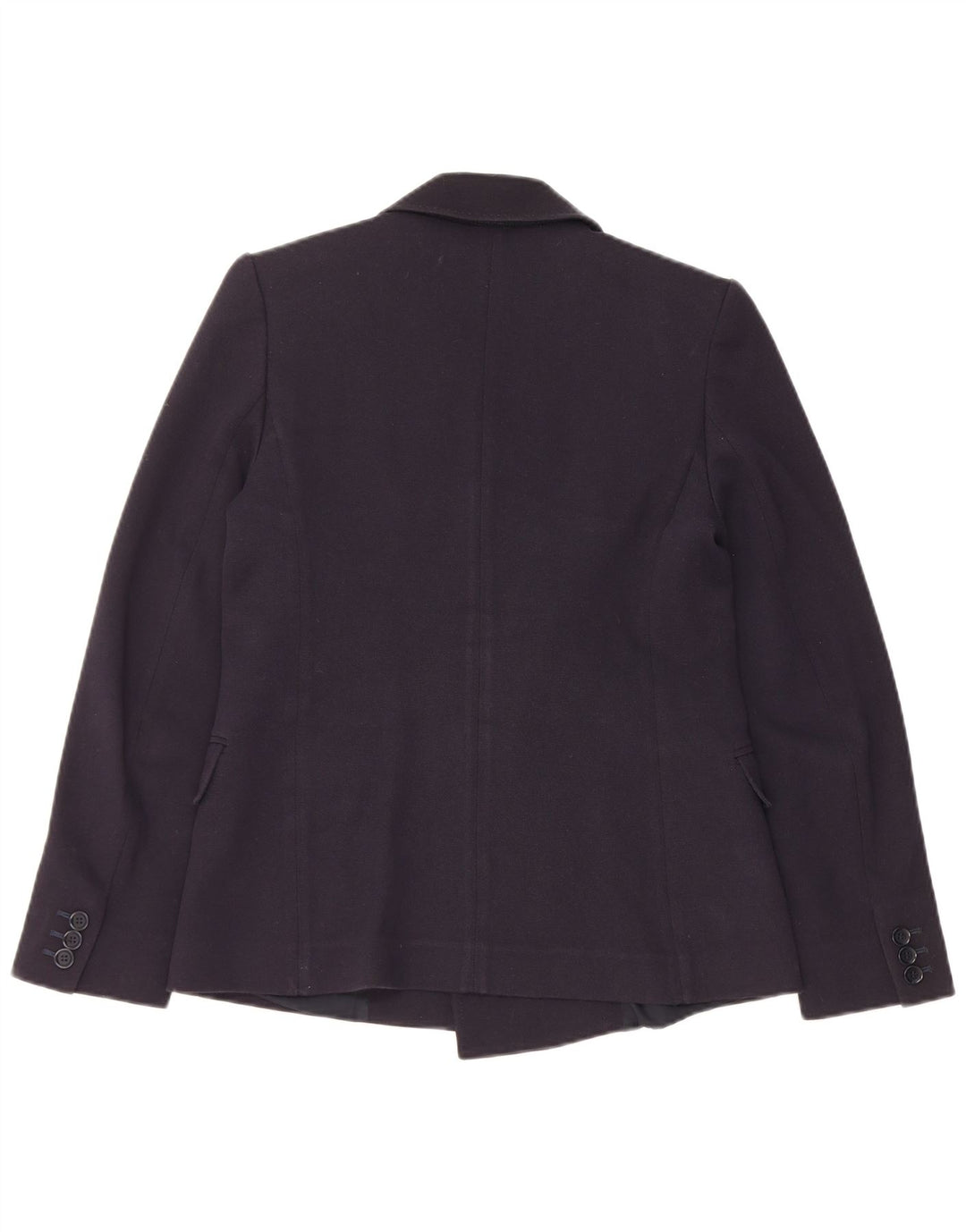 Max Mara Womens Weekend Double Breasted Blazer Jacket UK 10 Small Navy Blue