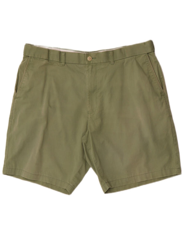 Marks & Spencer Mens Chino Shorts W40 XL Green Cotton