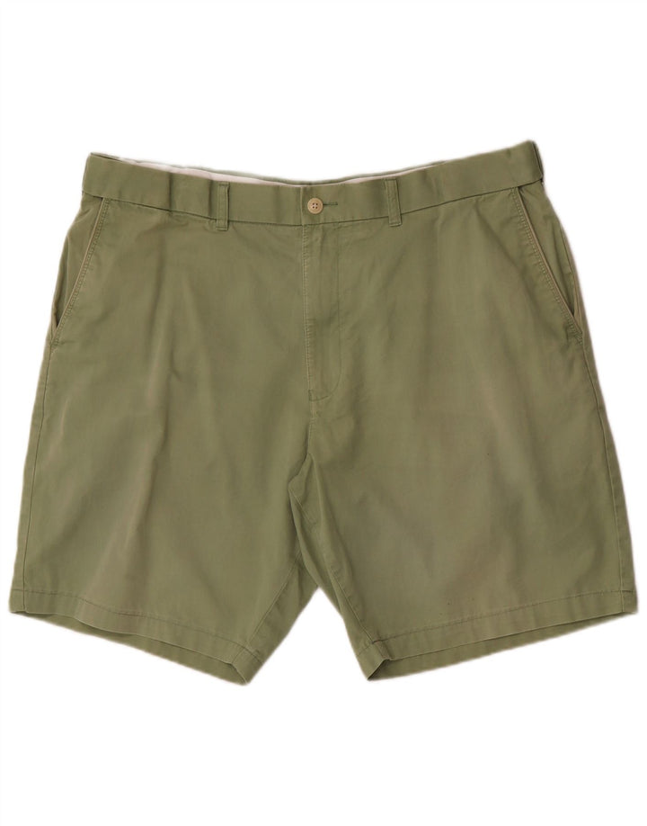 Marks & Spencer Mens Chino Shorts W40 XL Green Cotton