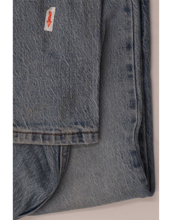 Levi's Mens 502 Tapered Jeans W32 L32 Blue Cotton