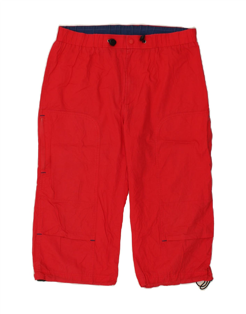 CHAMPION Mens Capri Tracksuit Trousers Large Red Cotton Vintage Champion and Second-Hand Champion from Messina Hembry 