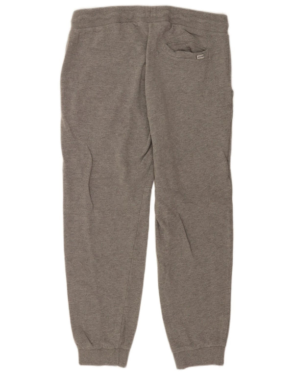 Jack & Jones Mens Tracksuit Trousers Joggers Medium Grey Flecked Cotton