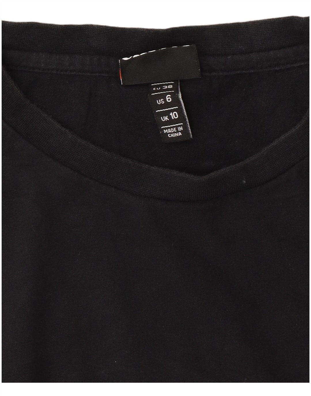 Ellesse Womens Oversized T-Shirt Top UK 10 Small Black