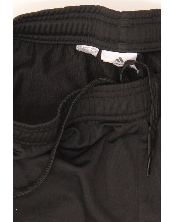 ADIDAS Womens Tracksuit Trousers UK 12 Medium  Black Cotton Vintage Adidas and Second-Hand Adidas from Messina Hembry 