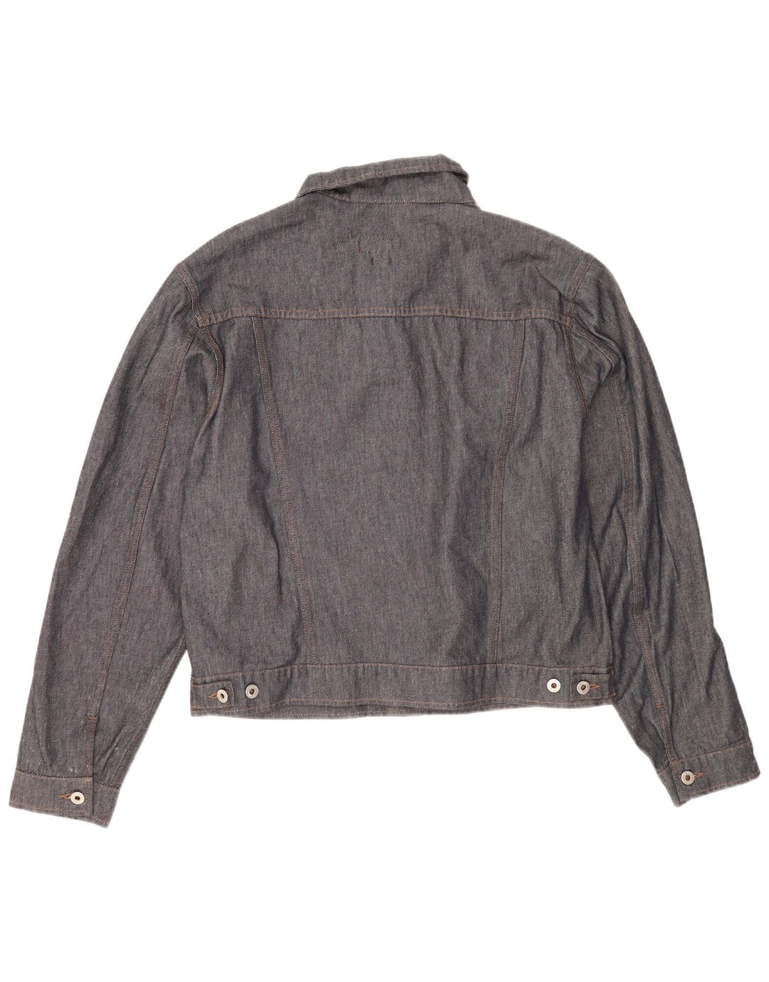 Mustang Mens Denim Jacket UK 42 XL Navy Blue