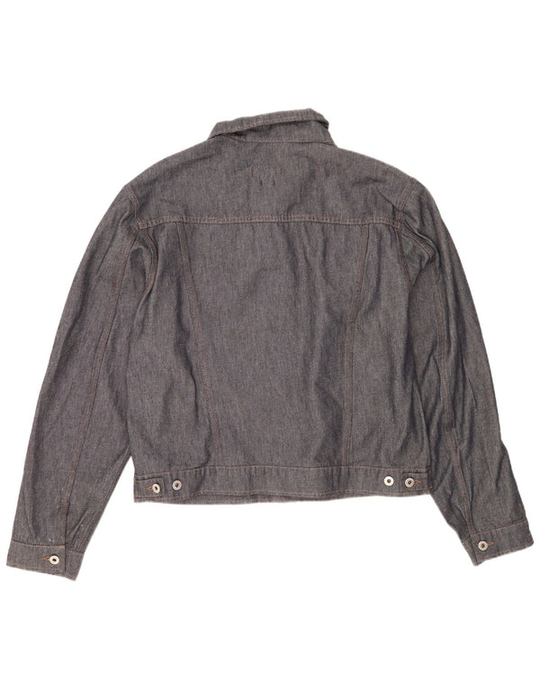 Mustang Mens Denim Jacket UK 42 XL Navy Blue