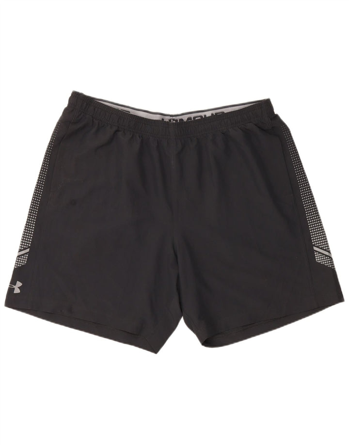 Under Armour Mens Heat Gear Sport Shorts 2XL Black Polyester