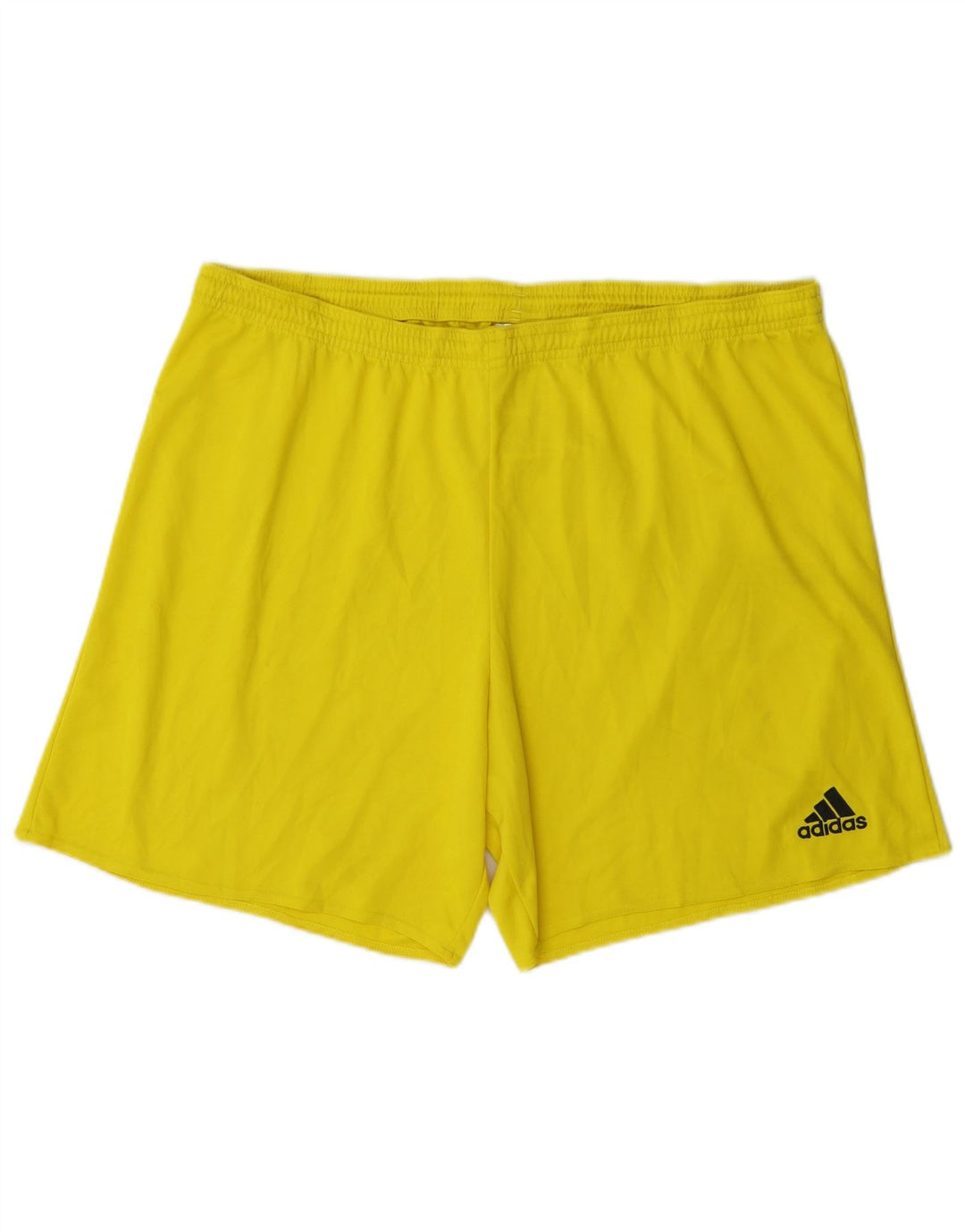Adidas Mens Climalite Sport Shorts XL Yellow Polyester