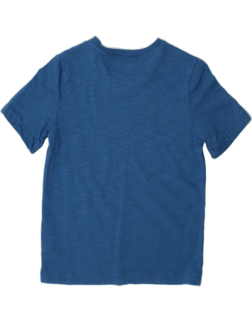 L.L.BEAN Boys Graphic T-Shirt Top 7-8 Years Small Blue Cotton Vintage L.L.Bean and Second-Hand L.L.Bean from Messina Hembry 