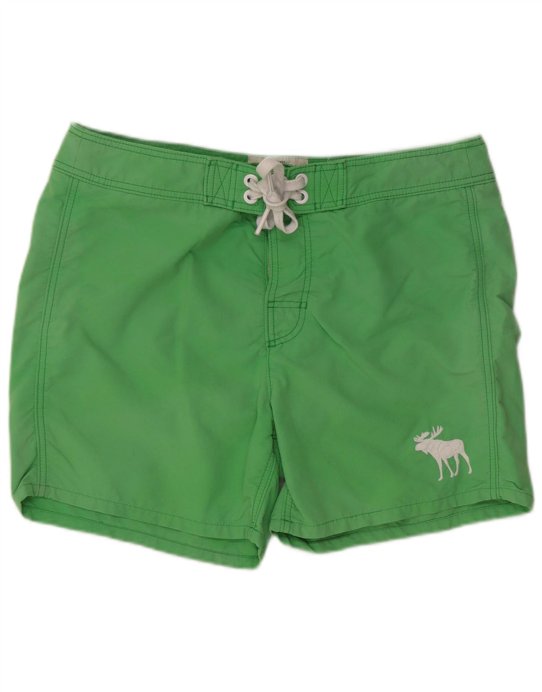 ABERCROMBIE & FITCH Mens Swimming Shorts XL Green Nylon