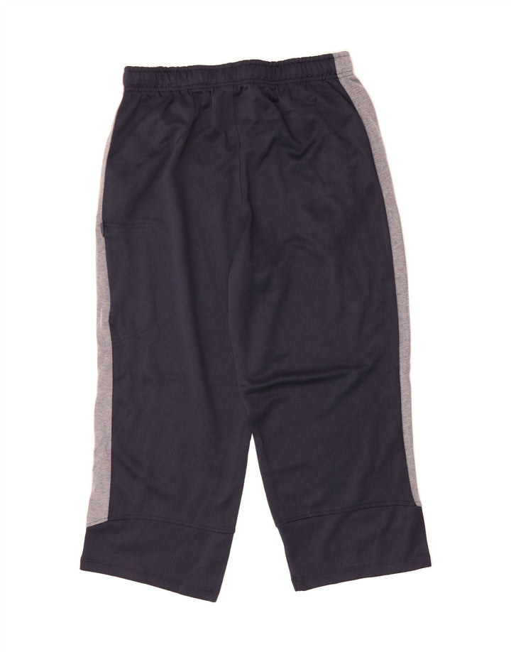 RUSSELL ATHLETIC Mens Tracksuit Trousers Small  Navy Blue Colourblock Vintage Russell Athletic and Second-Hand Russell Athletic from Messina Hembry 