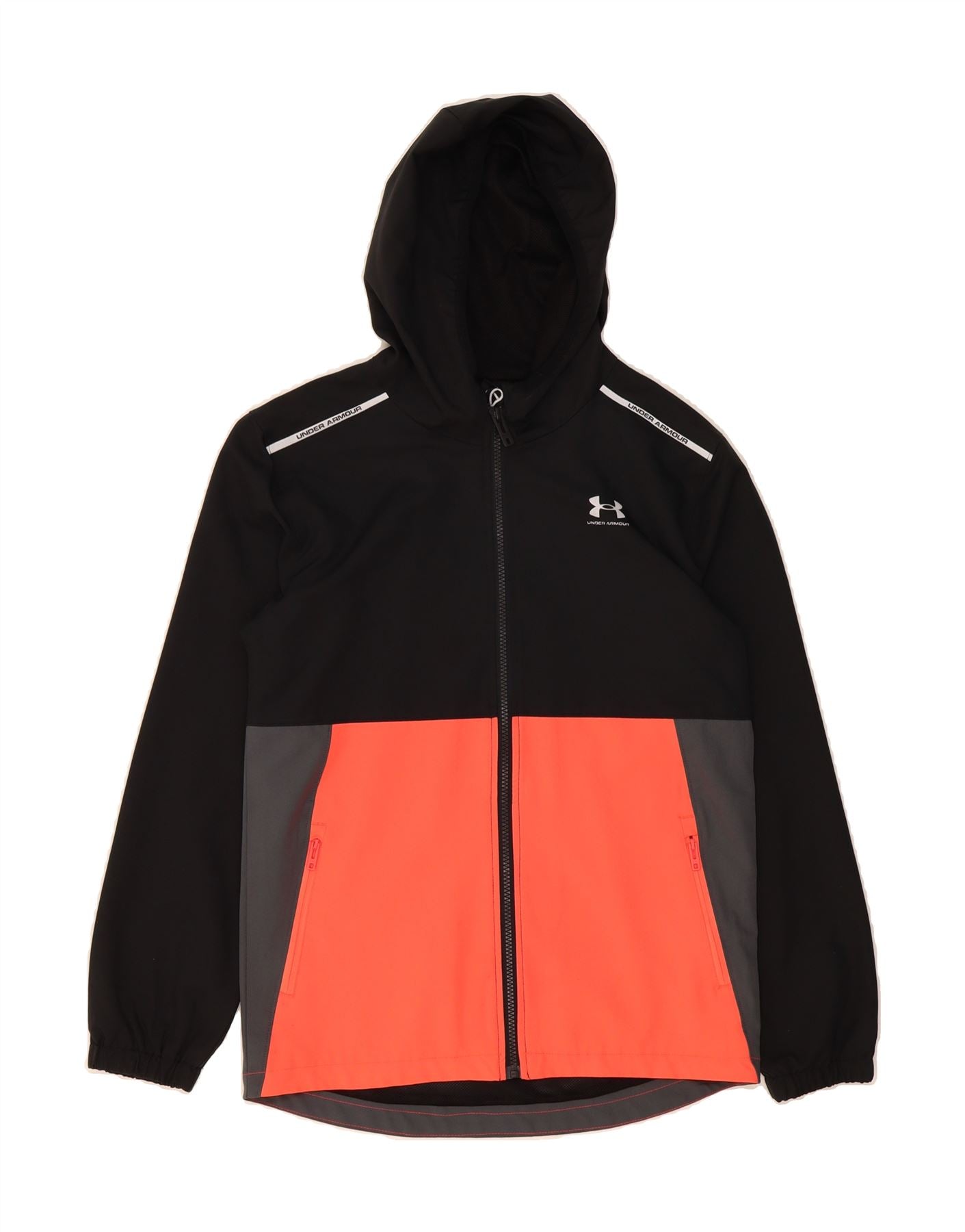 Giacca da tuta UNDER ARMOUR per ragazzi 12-13 anni, colore nero