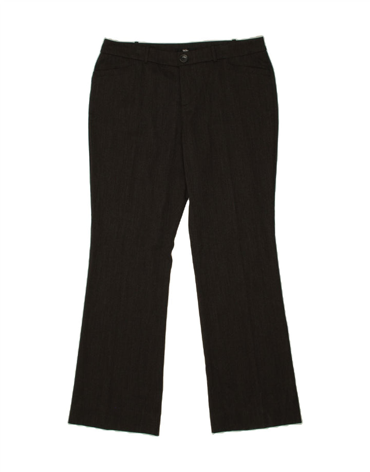 MOSSIMO Womens Stretch Bootcut Suit Trousers US 12 Large W34 L32 Grey Vintage Mossimo and Second-Hand Mossimo from Messina Hembry 