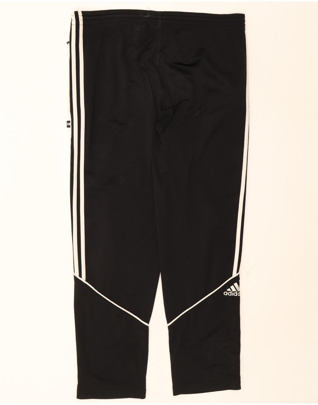 ADIDAS Mens Tracksuit Trousers Large  Black Polyester Vintage Adidas and Second-Hand Adidas from Messina Hembry 