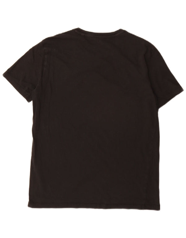 Marc O'Polo Womens T-Shirt Top UK 14 Medium Black Cotton